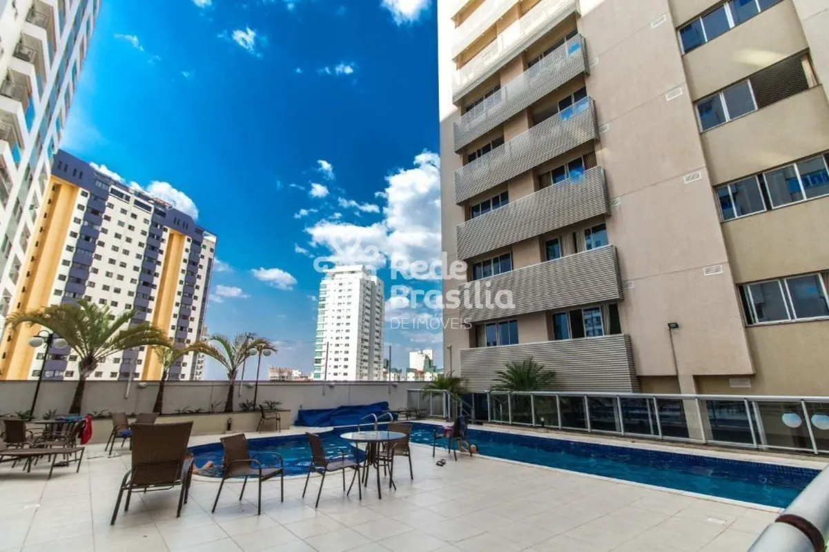 Rua 30 - Apartamento 1 quarto com vaga de garagem - Ed. Cosmopolitan - Águas Cla...