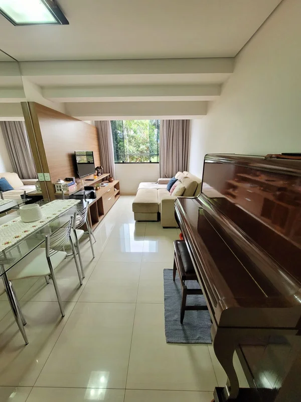 VENDO LINDO APARTAMENTO NO SUDOESTE ECONÔMICO Vista Livre Reformado Vazado 1° An...
