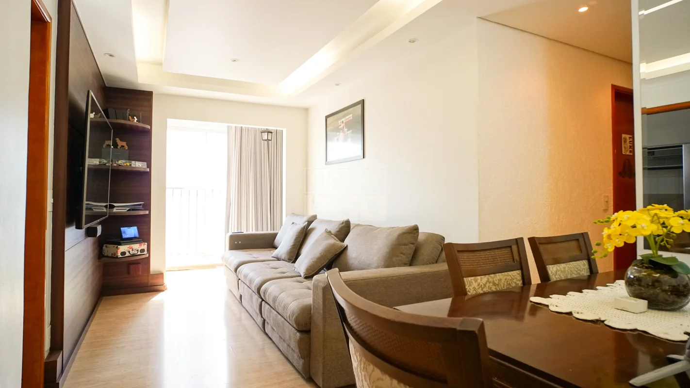 Com 64 m² bem distribuídos, este apartamento reúne praticidade, ambientes bem co...