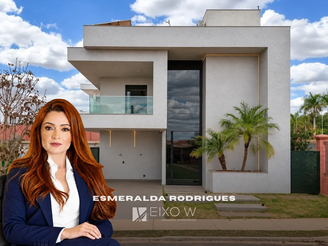 ESMERALDA RODRIGUES VENDE:Arquitetura contemporânea, quatro suítes e lazer priva...