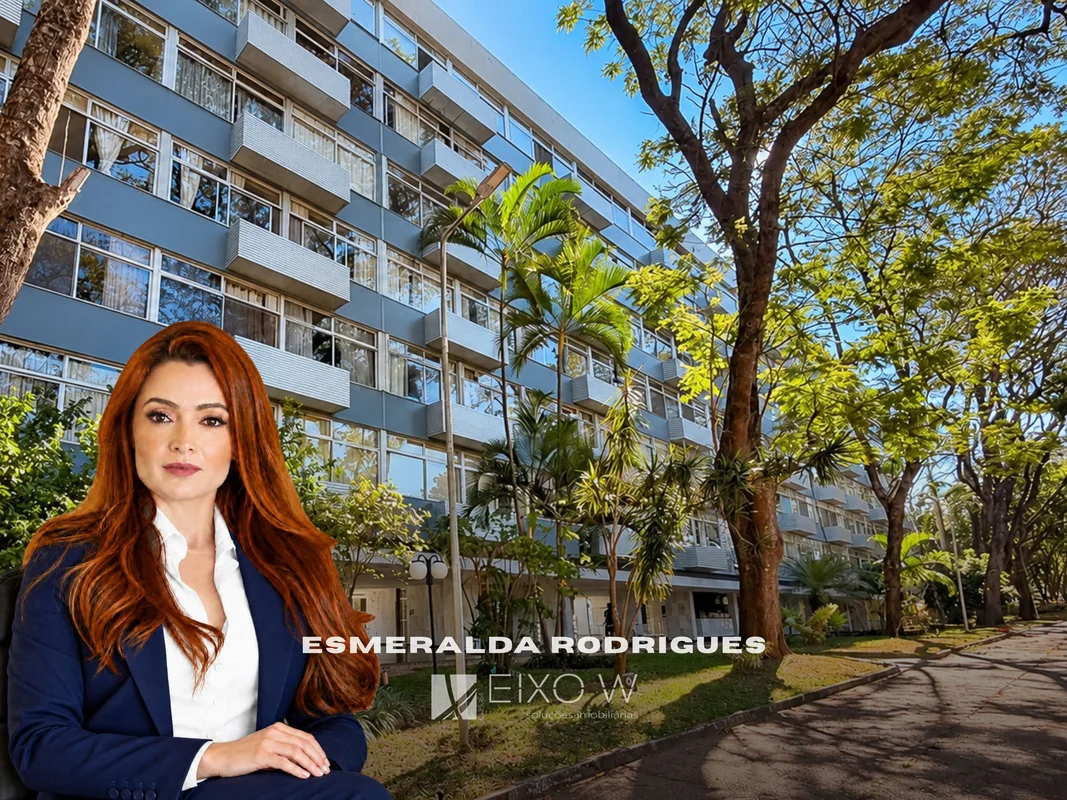 ESMERALDA RODRIGUES VENDE: SQS 214, BLOCO B | 112 M² | 3 QUARTOS | SUÍTE COM CLO...