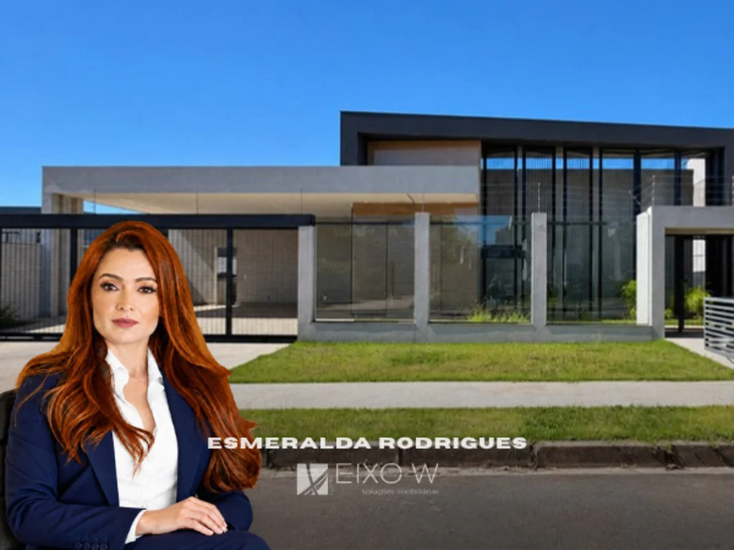 ESMERALDA RODRIGUES VENDE:Casa térrea com 4 suítes, arquitetura contemporânea e ...