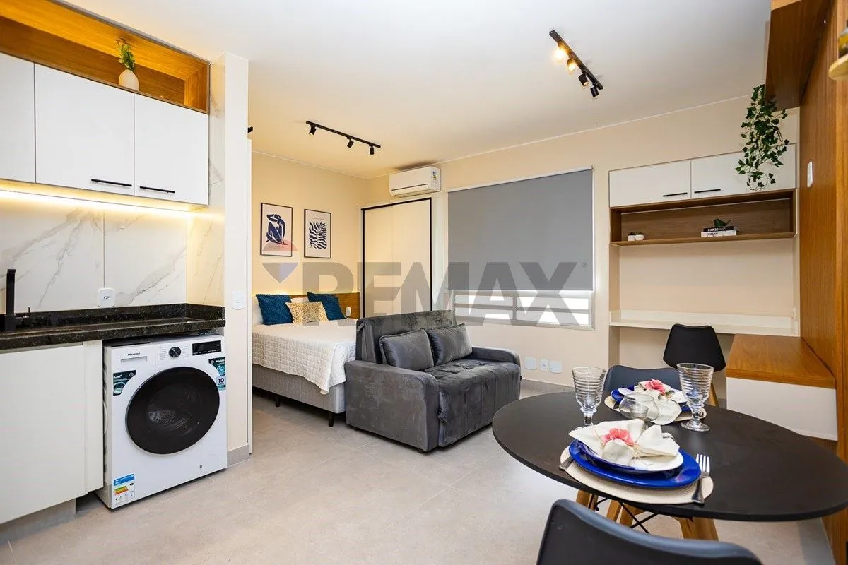 Quer morar em um apartamento totalmente novo, mobiliado e pronto para uso? O edi...