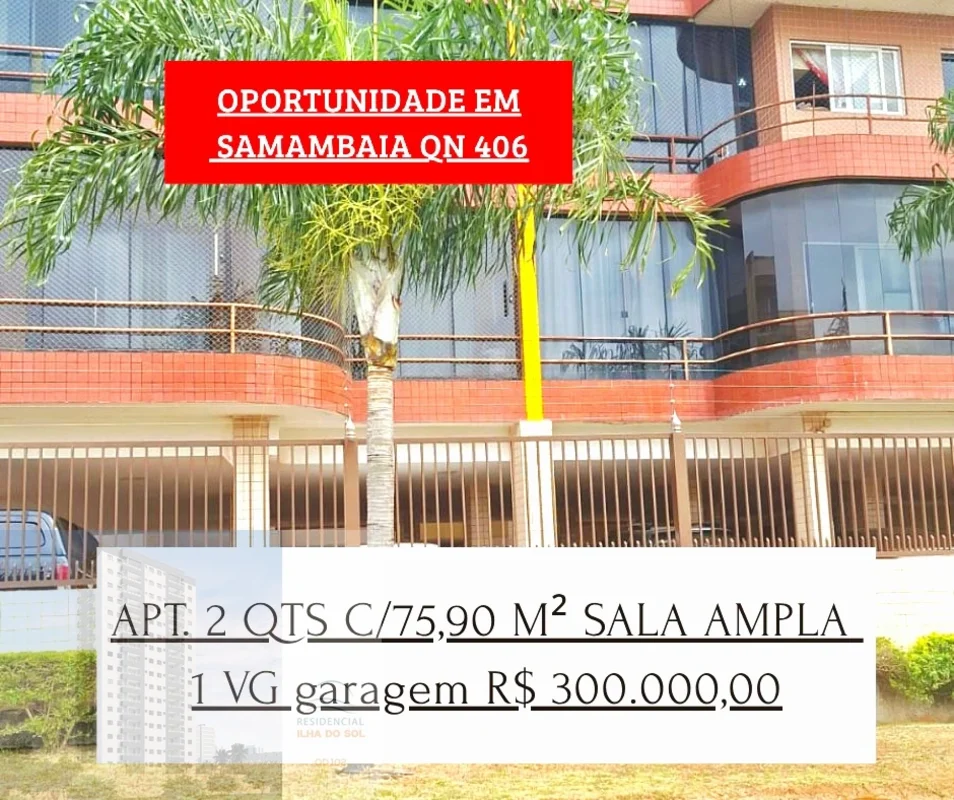 Espaçoso apto de 2 qts com 75,90 m desocupado. Aceita financiamento e FGTS. Exce...