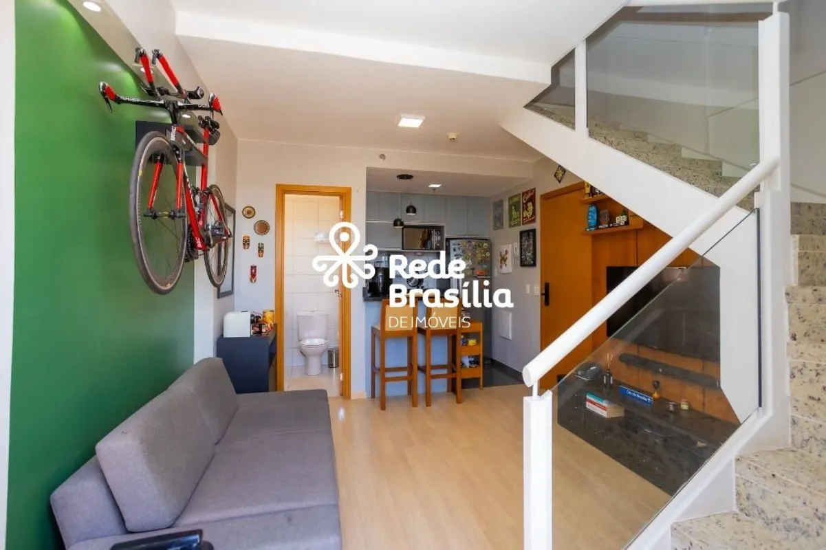 TH26860 - Sgcv Guará - Res. Venice Park Residence Service, Apartamento Duplex Mo...