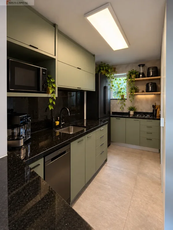 **SQS 412 | 85 m² | 2 QUARTOS | 2 BANHEIROS | VAZADO | NASCENTE | TOTALMENTE REF...