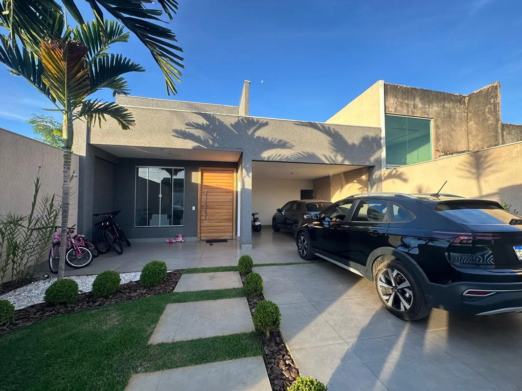 Casa ponte alta norte Rua das Figueiras Condomínio fechado Casa composta por 3 q...