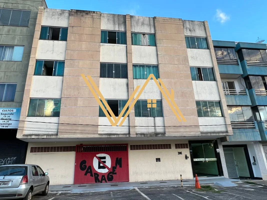 ### Apartamento de 1 Quarto, Edifício Gabriela, Riacho Fundo I, Elevador, Garage...