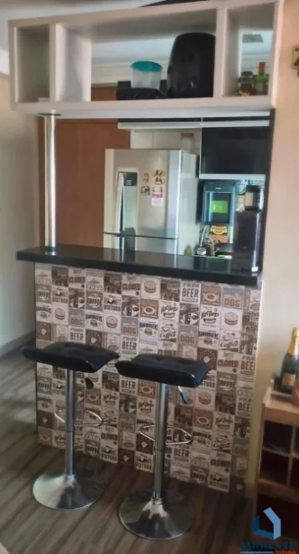 Apartamento 100% Mobiliado, PRONTO PARA MORAR COM;2 Quartos, sala ampla, cozinha...