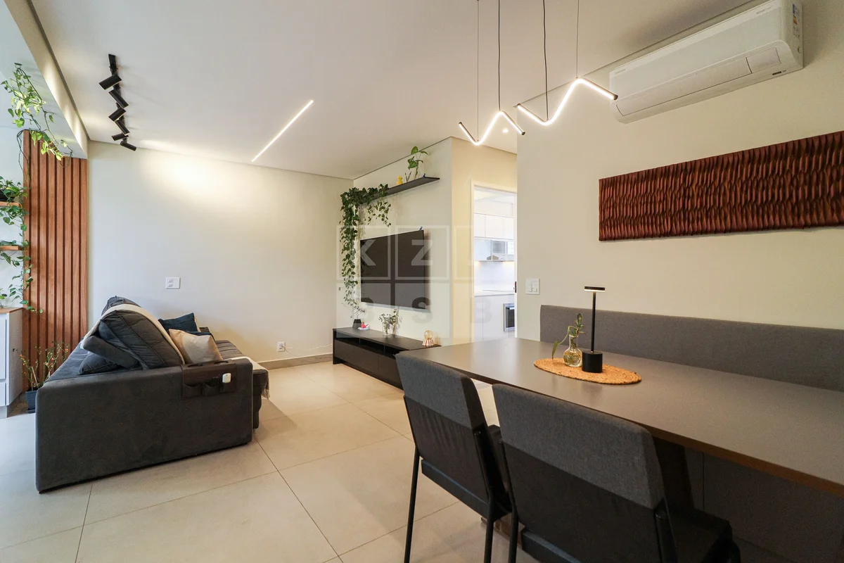 Apartamento reformado à venda no Sudoeste Econômico!-58m2-1 quarto, podendo ser ...