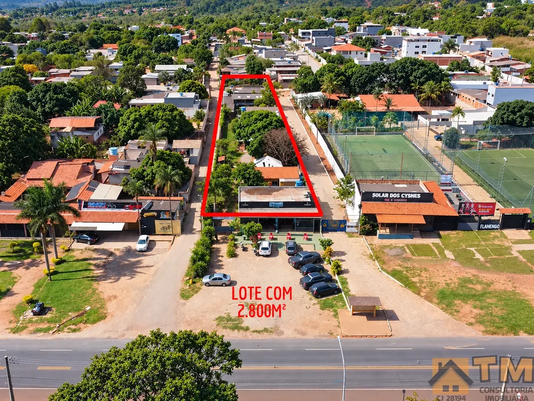 OPORTUNIDADE DE INVESTIMENTO!IMÓVEL NA COMERCIAL DO SETOR DE MANSÕES DO LAGO NOR...