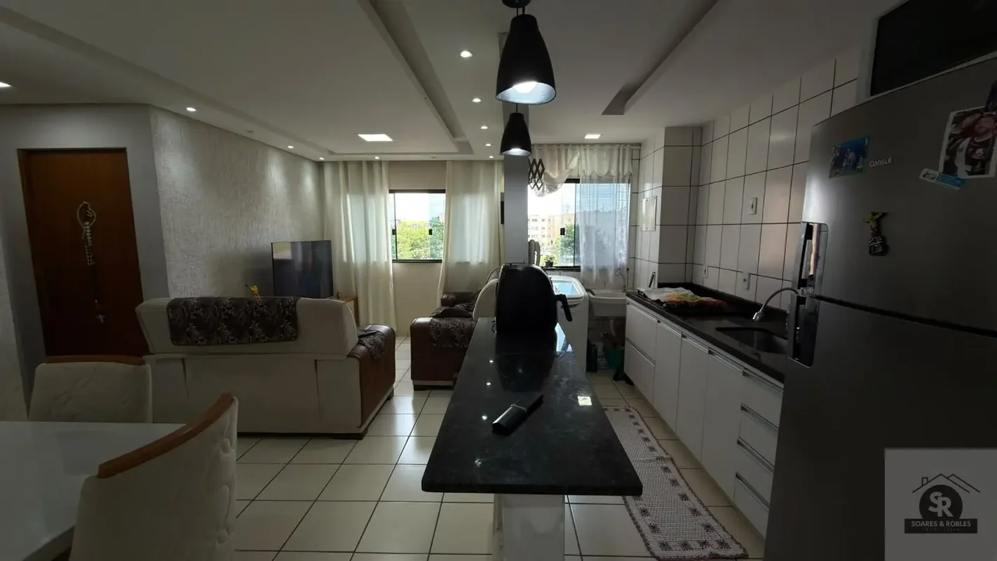 Parque Riacho 8, apto de 51m², 2 qtos, 3º andar, lazer, garagem - R$ 240.000 - A...