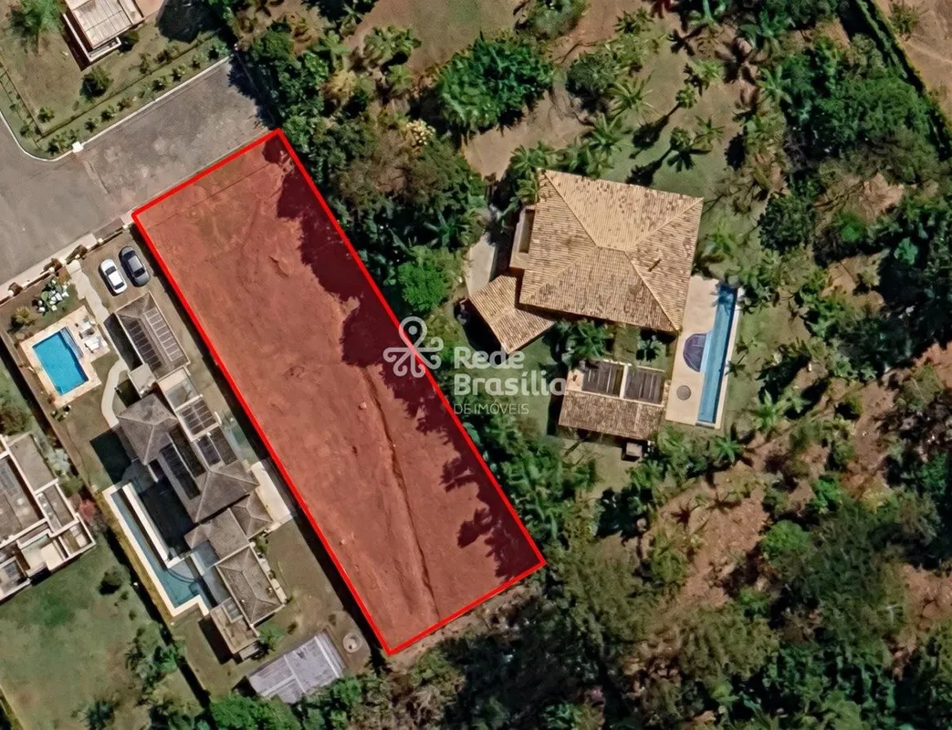 SMDB Conjunto 1, Setor de Mansões Dom Bosco (Lago Sul).Lote/Terreno plano à vend...