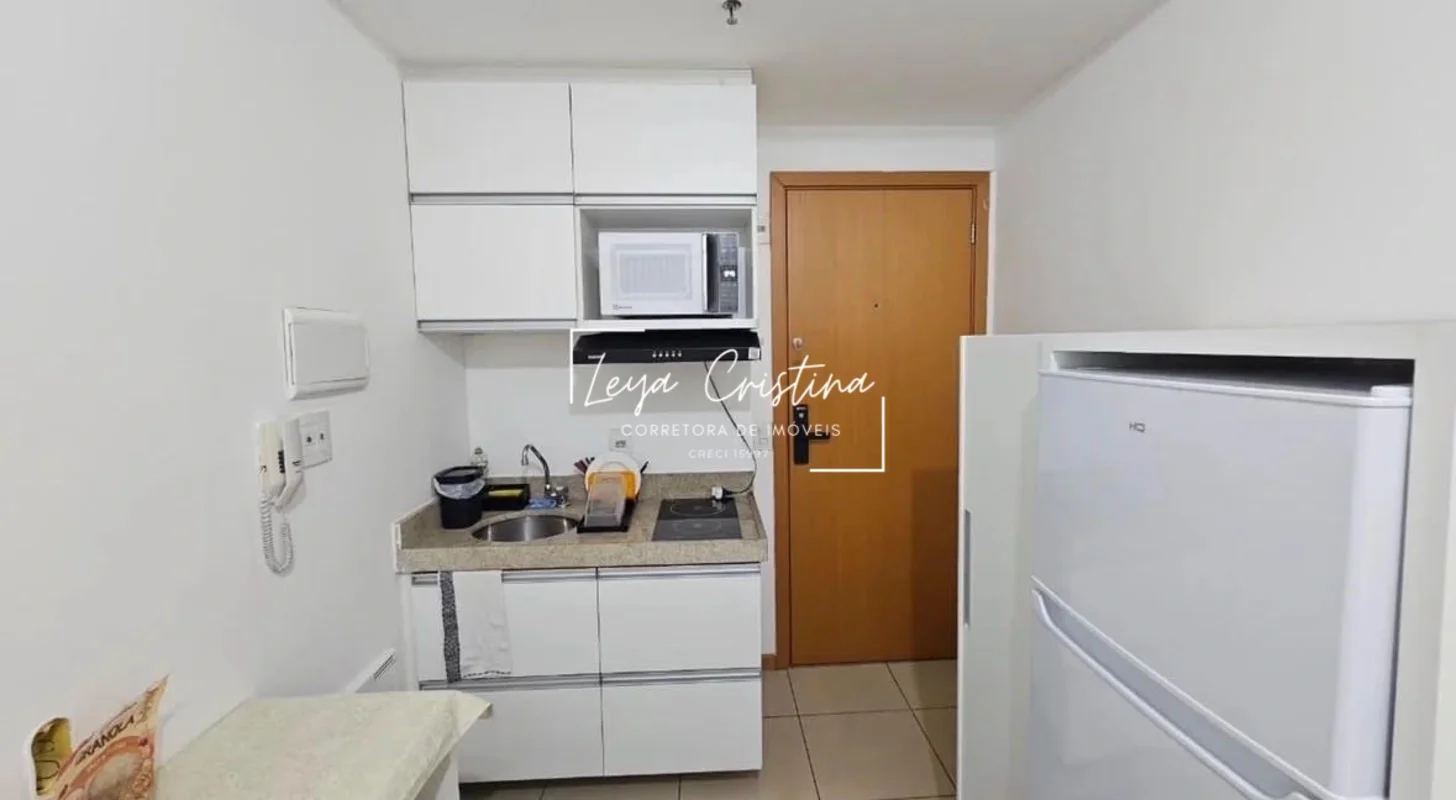 Kitnet mobiliada à venda na SGCV, Park Sul, Brasília-DF, com 1 suíte e localizaç...