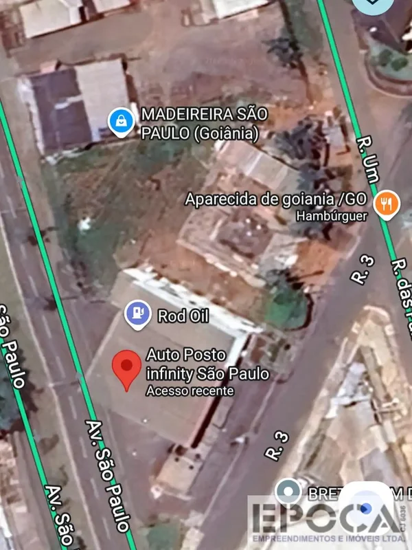 ÁREA COM 1458 M2 NA AV. SÃO PAULO, AO LADO DO AUTO POSTO INFINITY. ALUGUEL + IT...