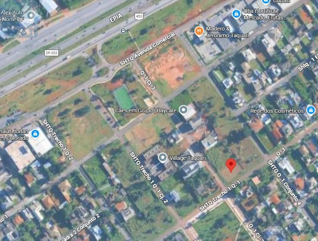 SETOR HABITACIONAL TAQUARI, LOTE DE ESQUINA COM 858,00M2 QUADRA 01 CONJUNTO 03 L...