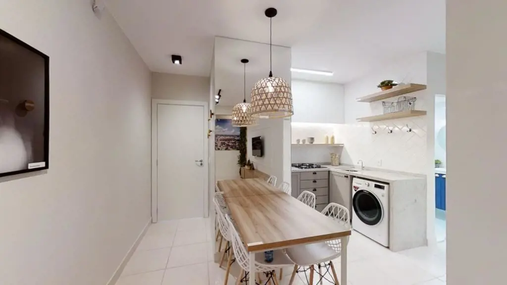 2 QuartosCom Suíte , varandas e garagem* coberta.Do céu azul aos traços do arqui...