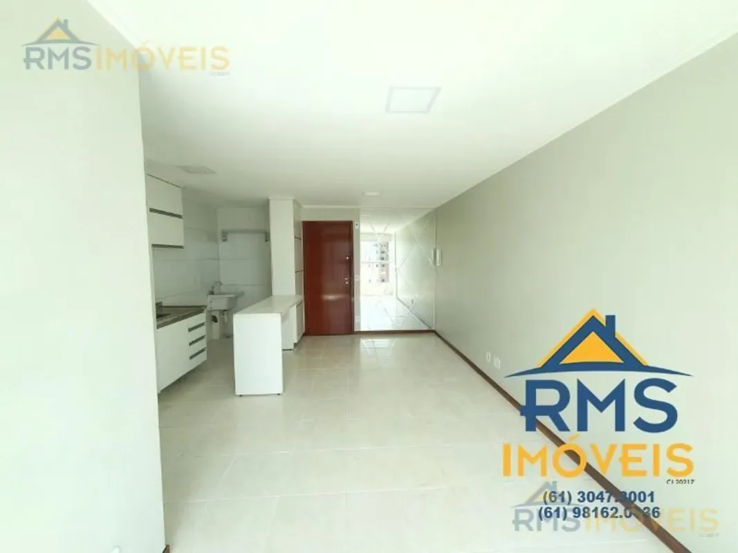 Residencial Easy- 02 Quartos;- 01 Suíte;- Sala e cozinha americana;- Armários em...