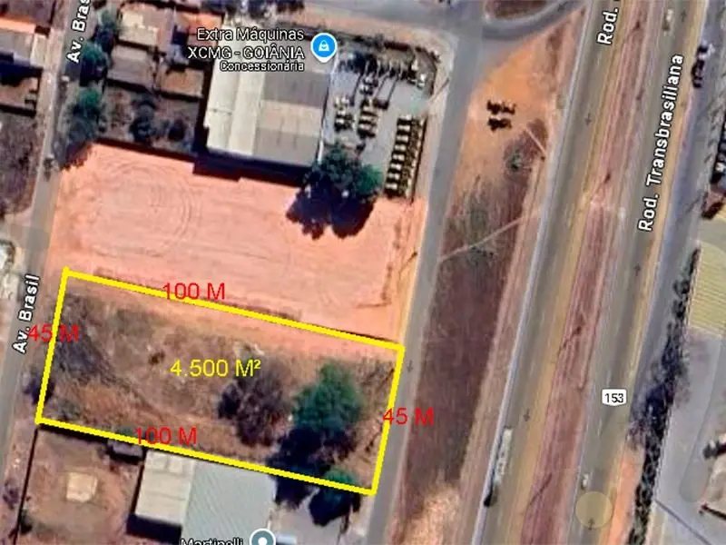  Comentários do corretor: Área Comercial à Venda – BR 153, Vera Cruz, Aparecida ...