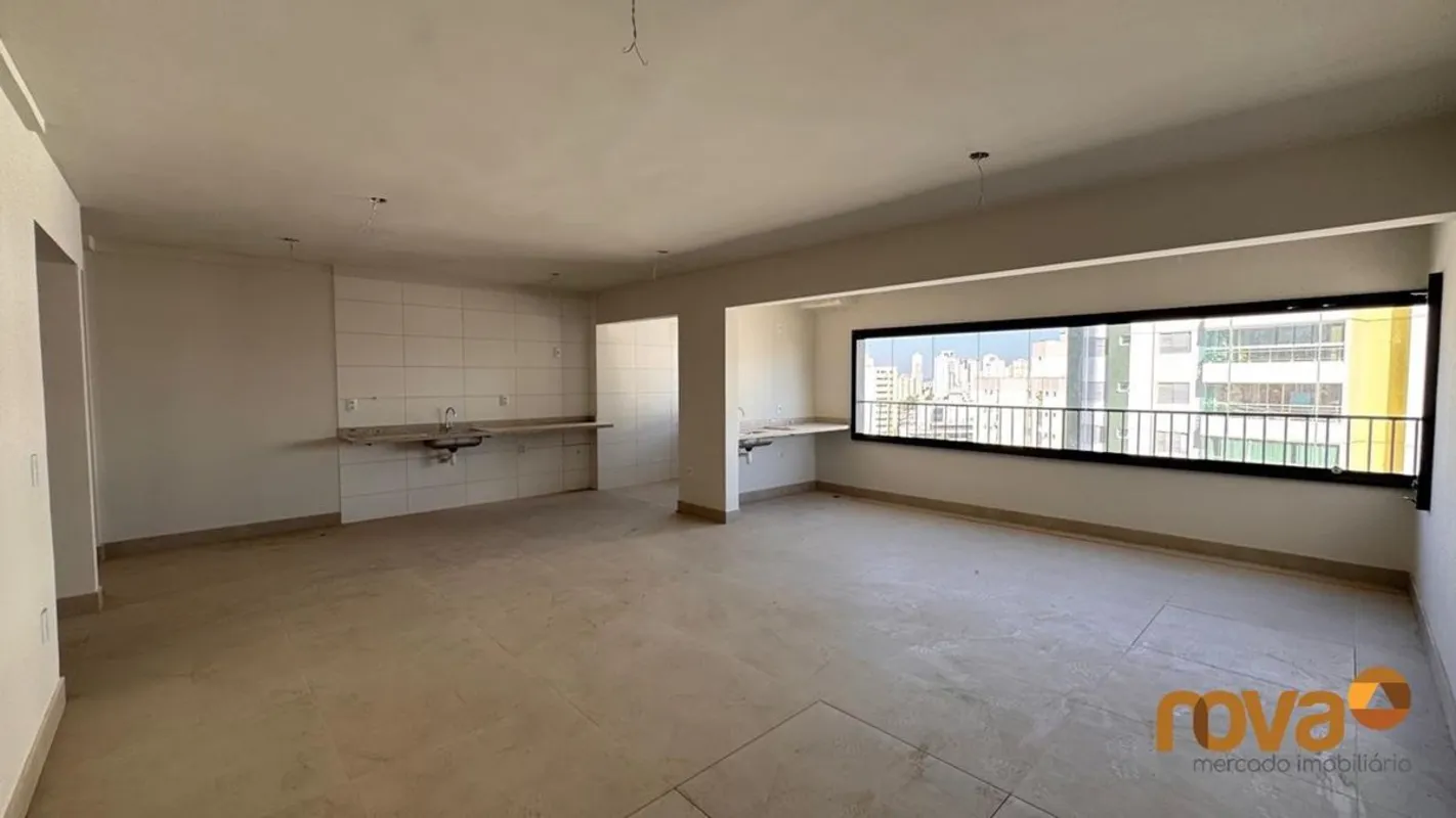 Apartamento 3 quartos com 3 suítes no setor Pedro Ludovico, varanda gourmet com ...
