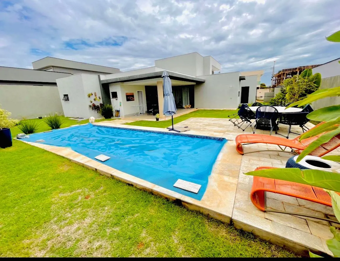 CASA CONDOMÍNIO ESTÂNCIA QUINTAS ALVORADA QUADRA 2Maravilhosa casa moderna com p...