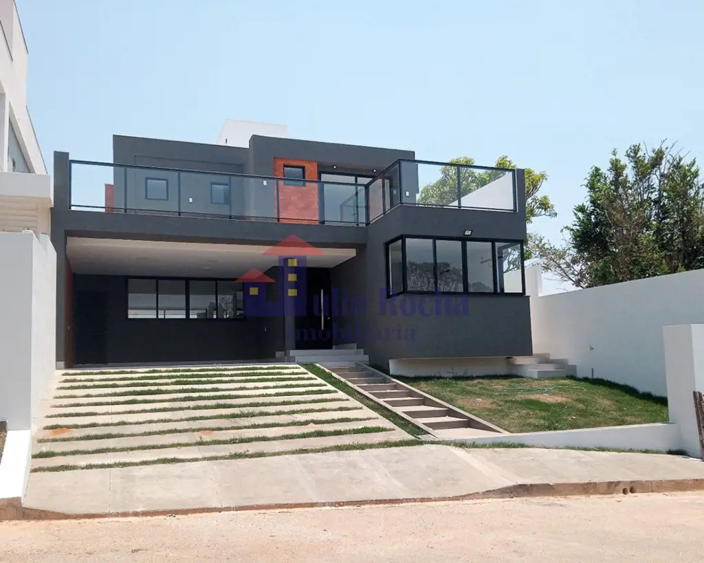 JULIO ROCHA IMOBILIÁRIA VENDE!MARAVILHOSA CASA MODERNA, ALTO PADRÃO COM LINDO PR...