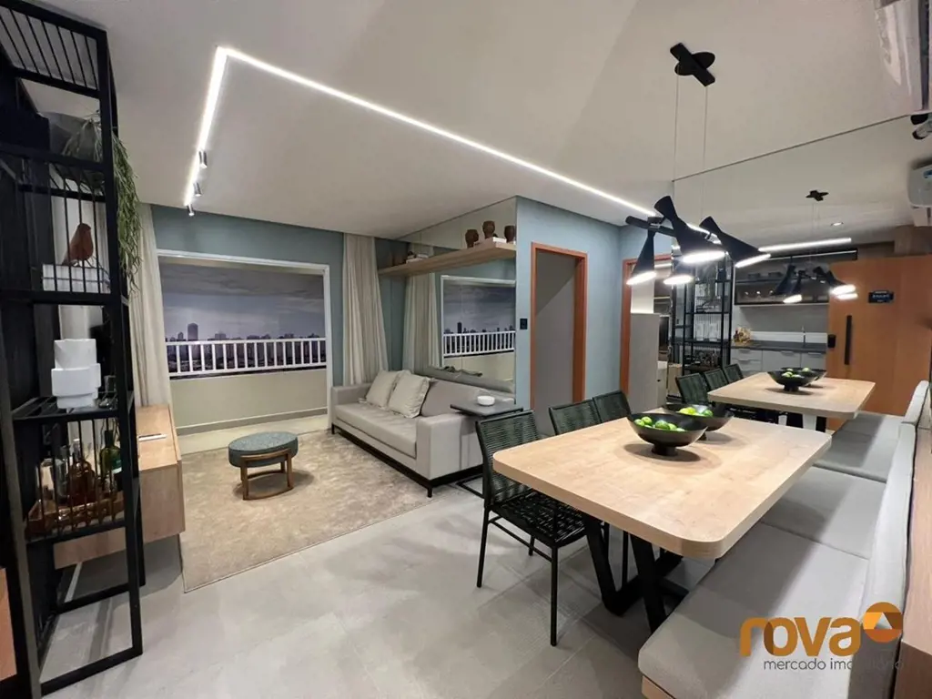 Apartamento de 2 quartos com 1 suíte no jardim américa, nascente, varanda gourme...