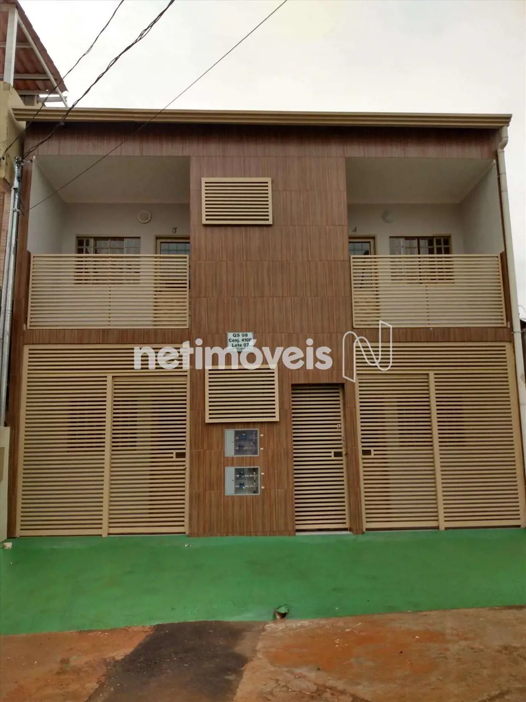 QS 08 - Areal (Águas Claras)/DF. Imóvel: Apartamento/kitchenette térreo de 01 qu...