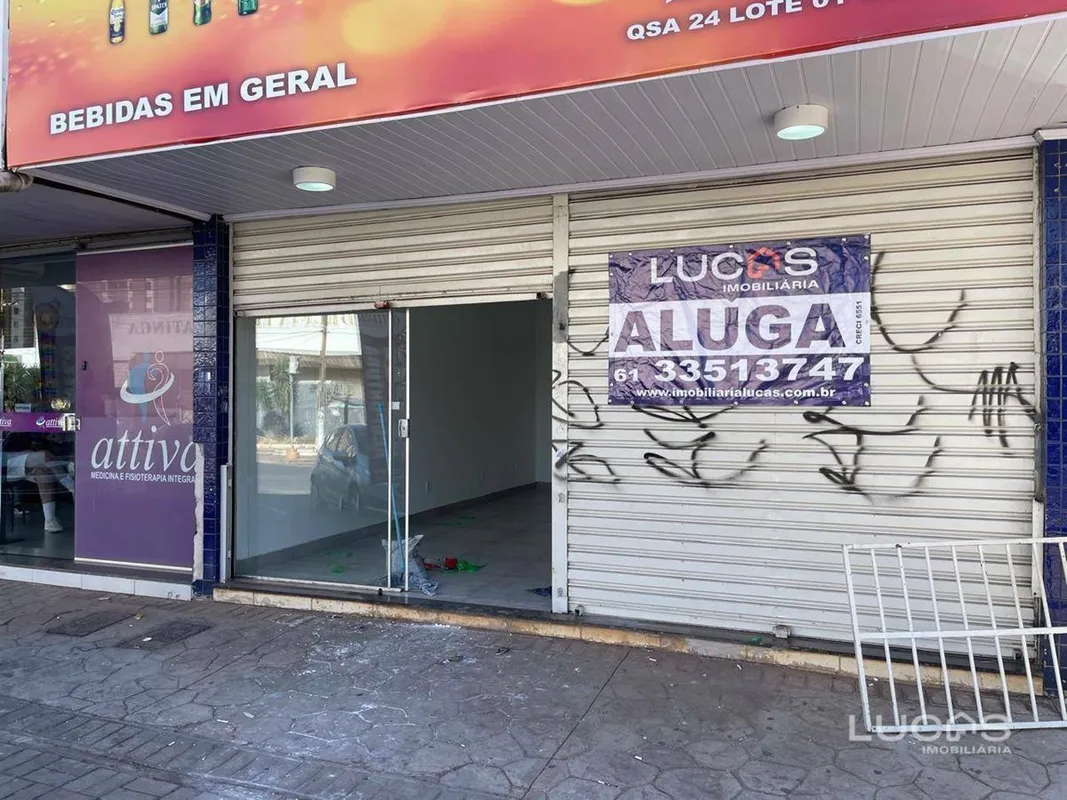 LOJA NA QSA 24 - TAGUATINGA SULÓtima Loja para alugar com aproximadamente 45m², ...