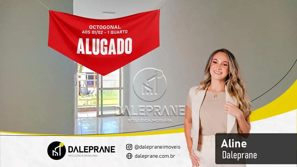 DALEPRANE INTELIGÊNCIA IMOBILIÁRIA ALUGA EXCELENTE APARTAMENTO. _____ AOS 01/02,...