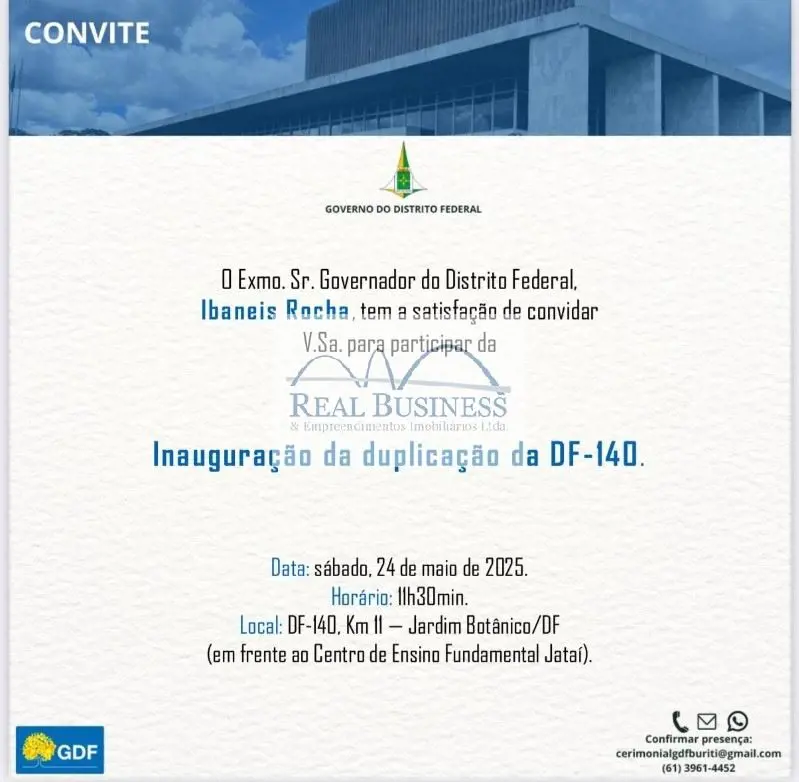 OPORTUNIDADE ÚNICA !!!! Excelente chácara com medida apartir de 3 hectares, loca...