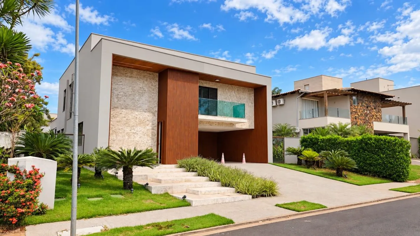Este belo imÃ³vel esta mobiliado e decorado pela @studiomoveisgoiania, tambÃ©m c...