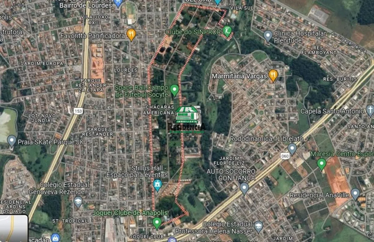 Duas chácaras contendo uma área total de 8.400m.Bairro Chácaras Americanas. Exce...