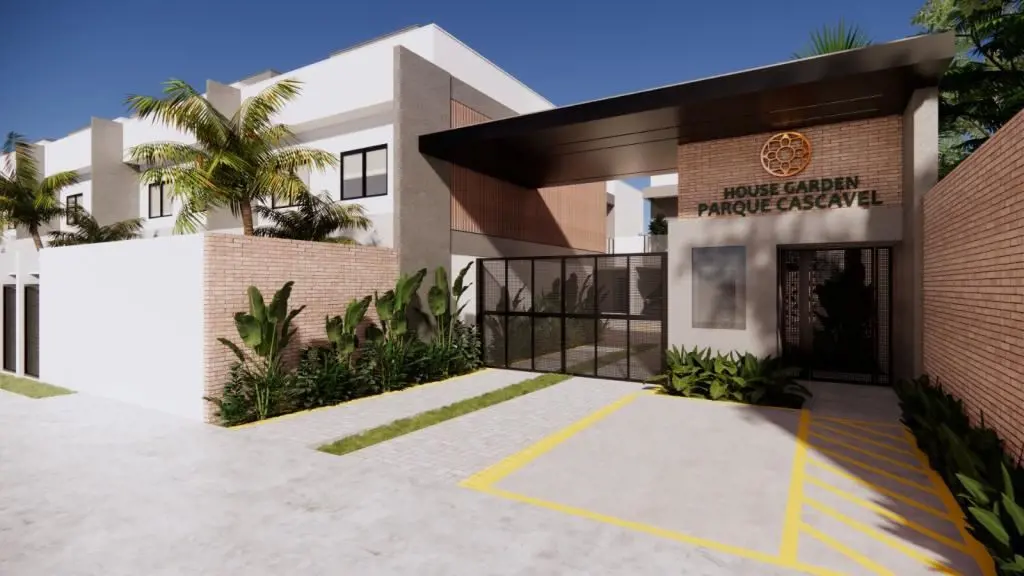 House Garden Parque Cascavel Composto por apenas 13 sobradosDestaques do Empreen...