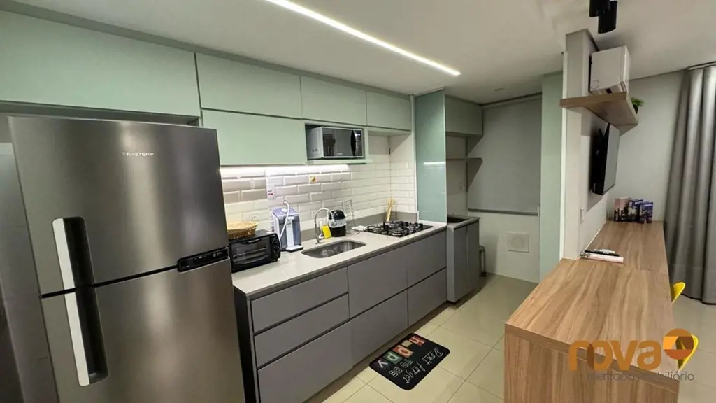 Flat de 1 quarto, sendo 1 suíte, decorado e mobiliado a venda no setor Bueno, co...