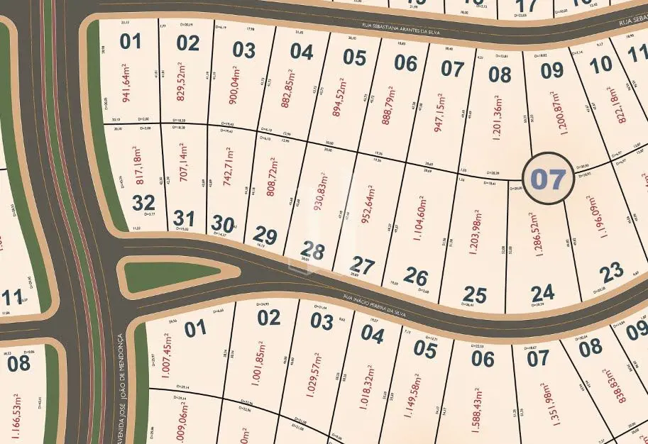  Lote de 1.104,60m2 a venda no Condomínio Fechado Quinta das Araras, a 20min do ...