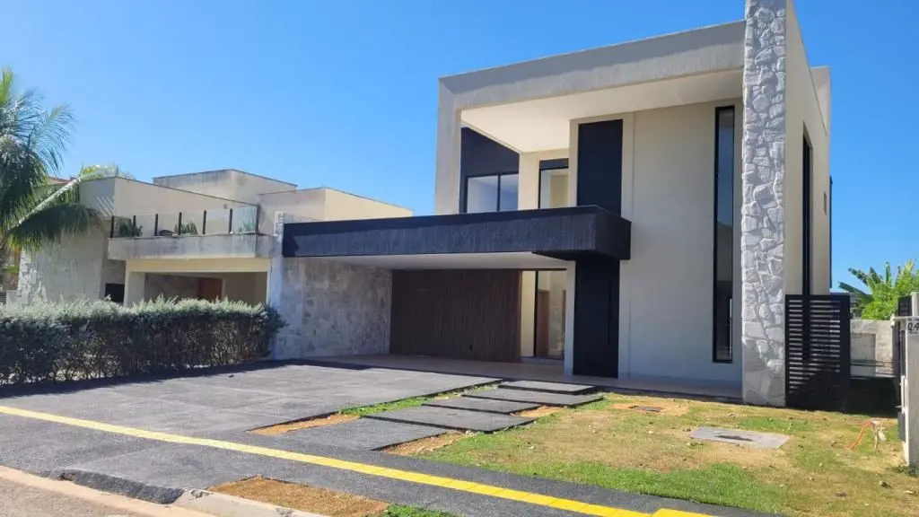 Sobrado de 320m² no Portal Green: 3 Suítes + sala intima + Escritório + lazer co...