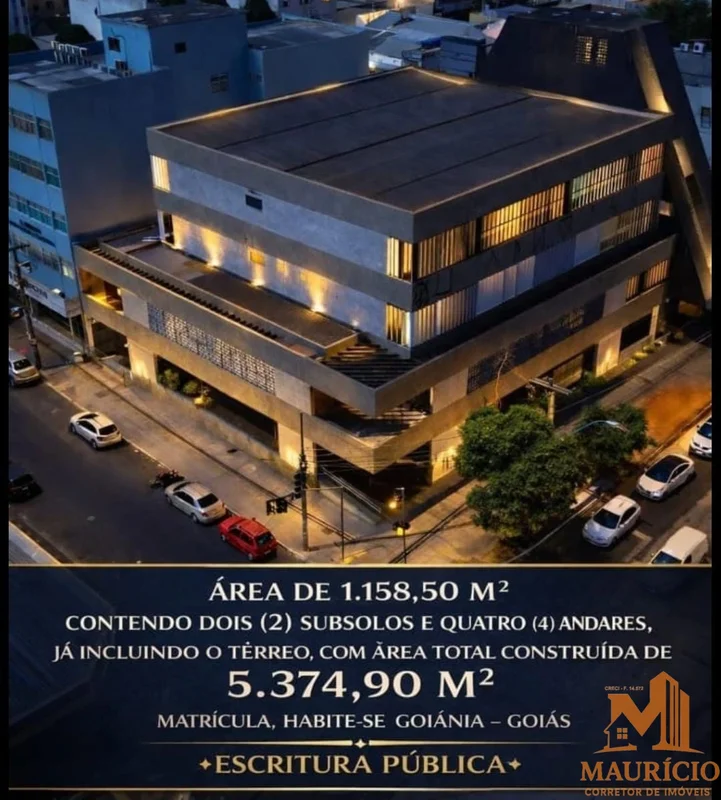 Prédio Inteiro no Setor Central – 5.375m² com Alto Potencial de Renda (Ex - Agên...